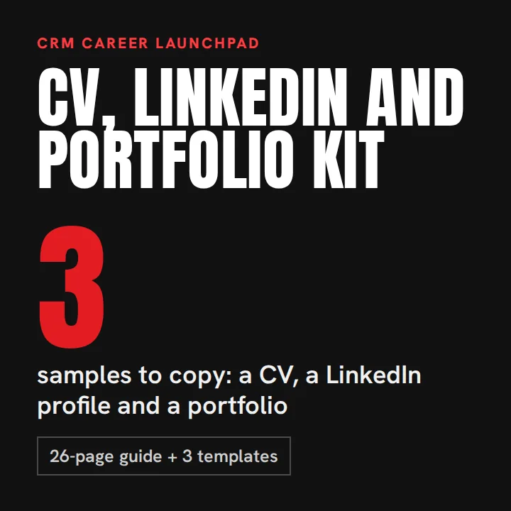 CV, LinkedIn and Portfolio Kit cover
