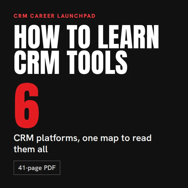 How to Learn CRM Tools cover