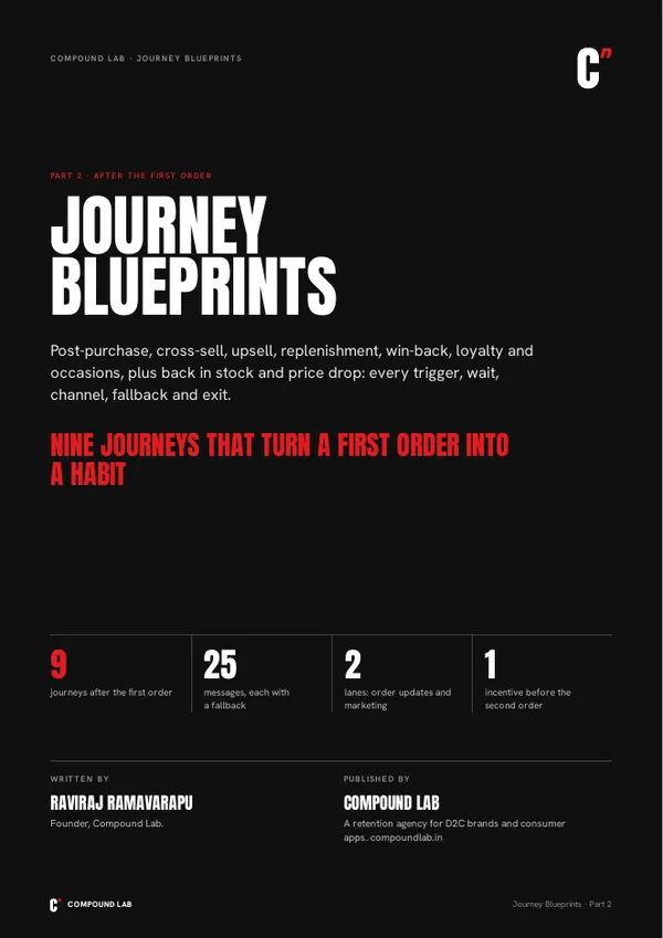 Part 2 · After the first order preview
